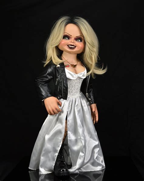 bride of chucky tiffany life-size replica by neca|bride of chucky tiffany model.